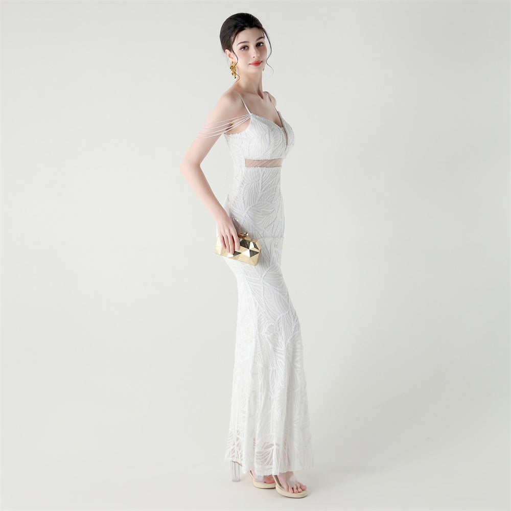 Mermaid Scales Sequin Gala Gown