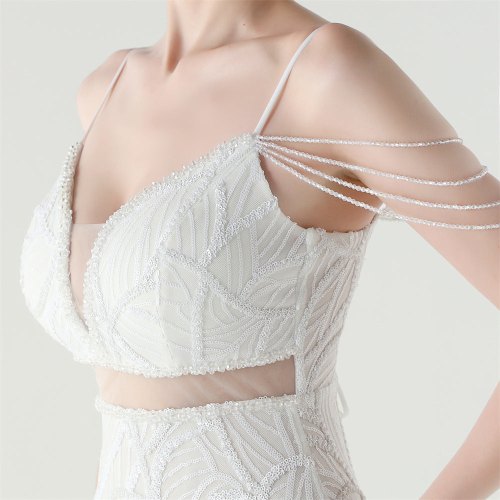 Mermaid Scales Sequin Gala Gown