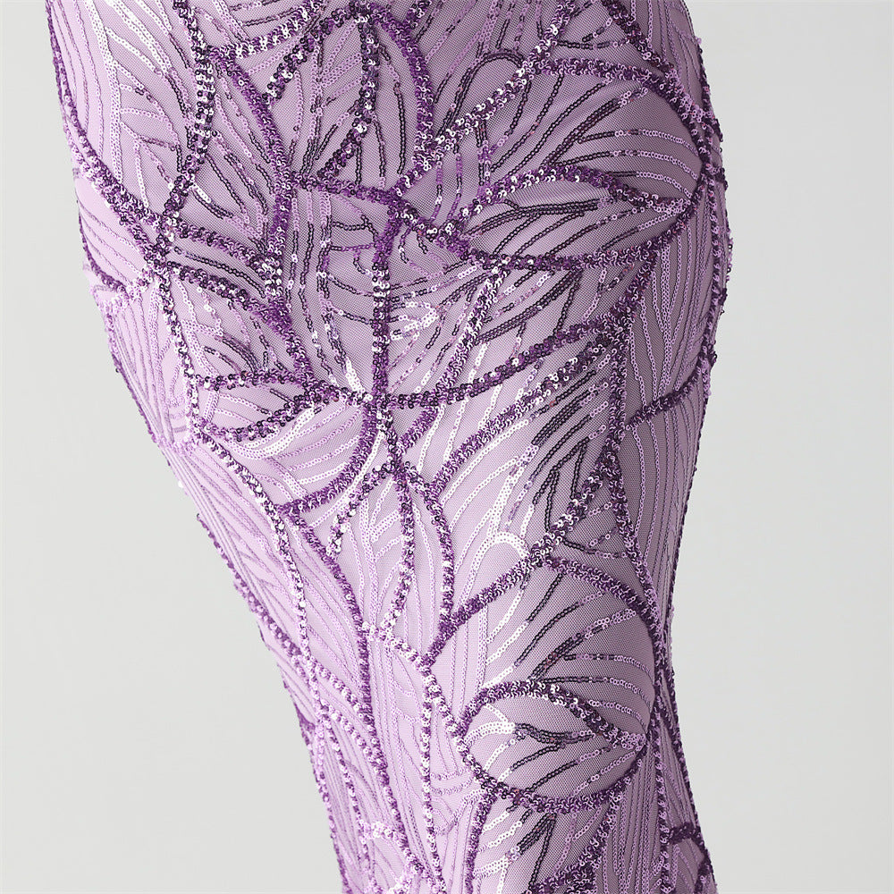 Mermaid Scales Sequin Gala Gown