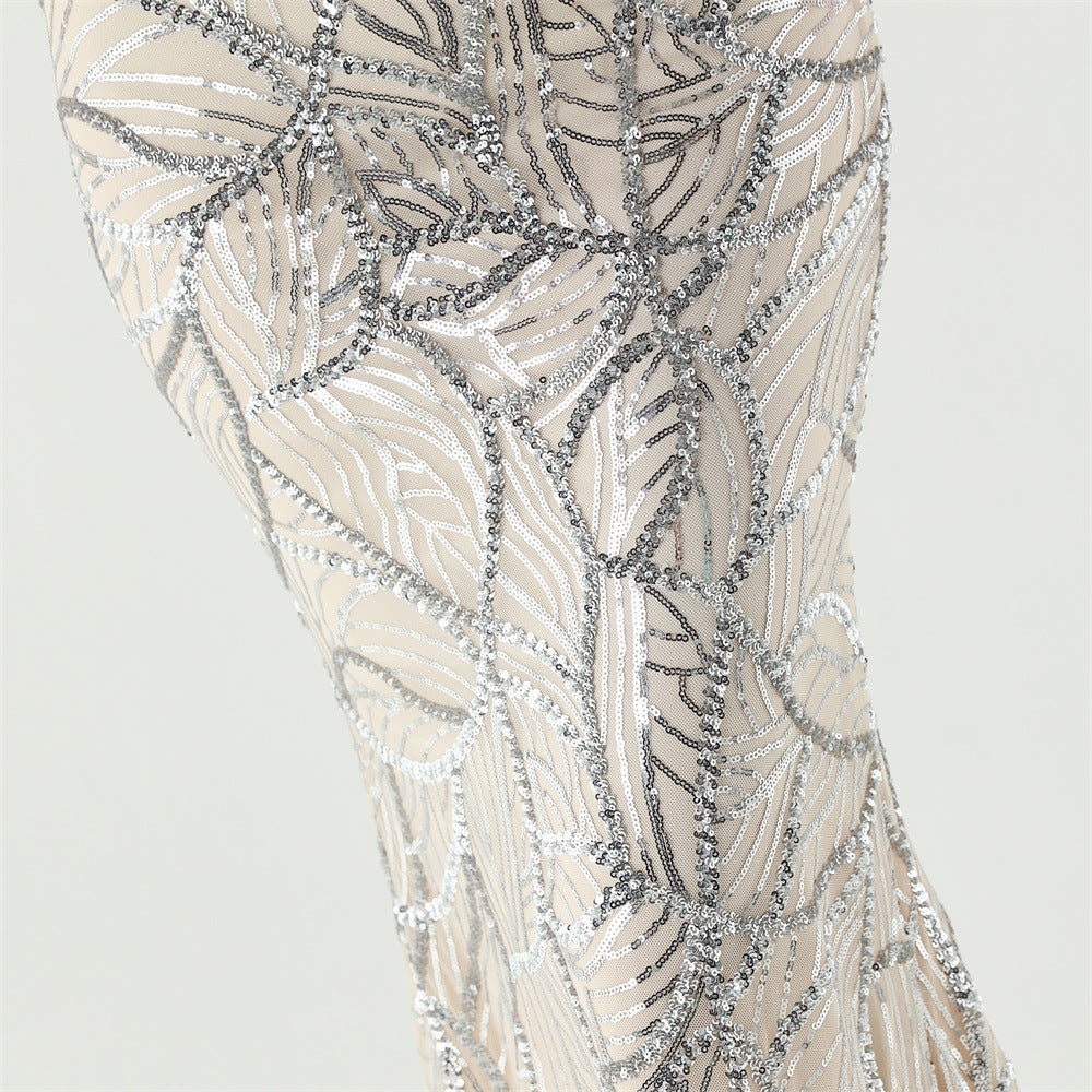 Mermaid Scales Sequin Gala Gown