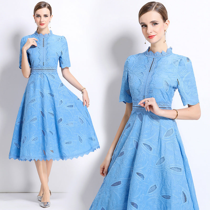 Bluebell Charm Lace Dress