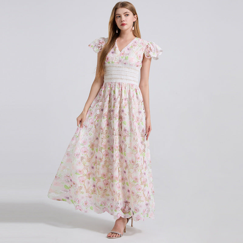 Garden Dream Maxi Dress - 915238273958_PINK