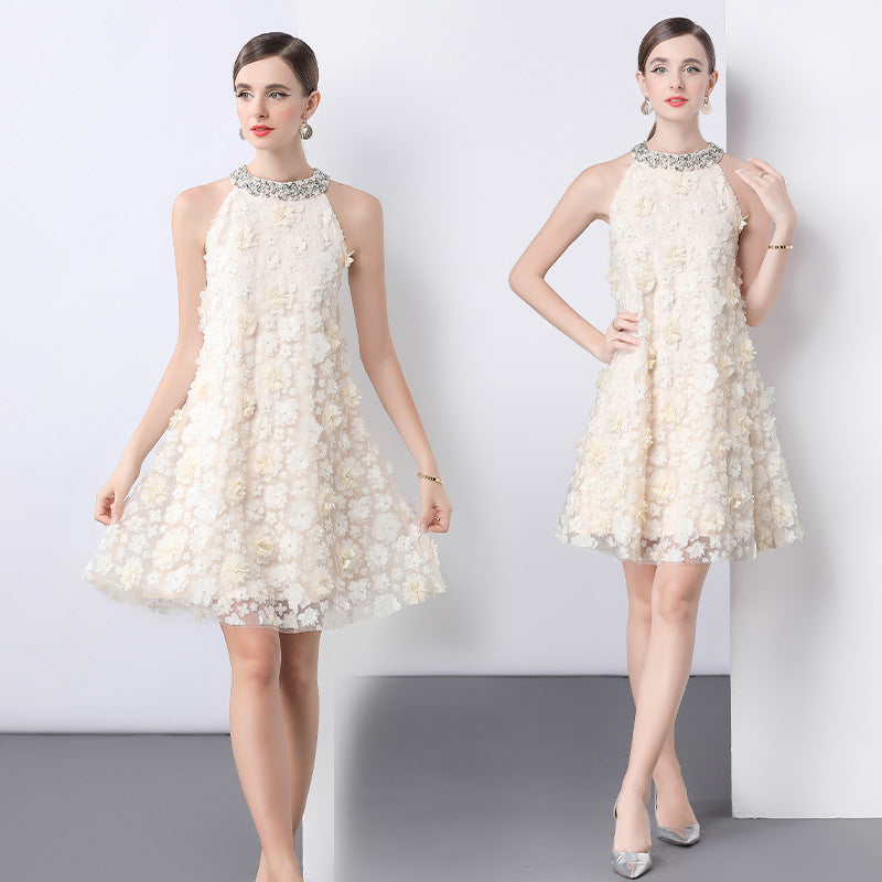 Bloom Floral Embellished Party Dress