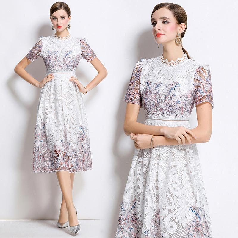 Seraphina Lace Garden Dress