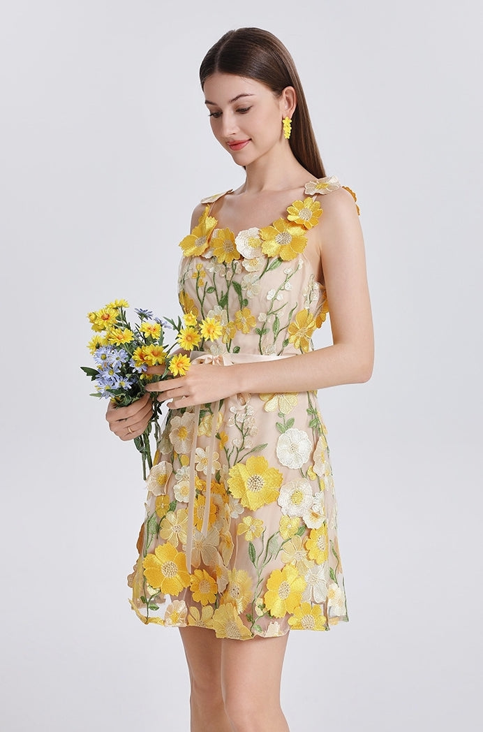 Bloom Aura Floral Dress