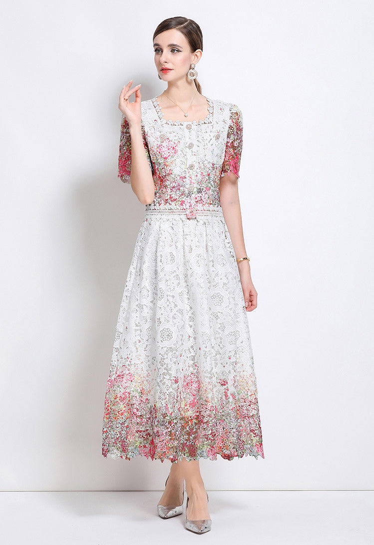 Rosabelle Petal Lace Dress