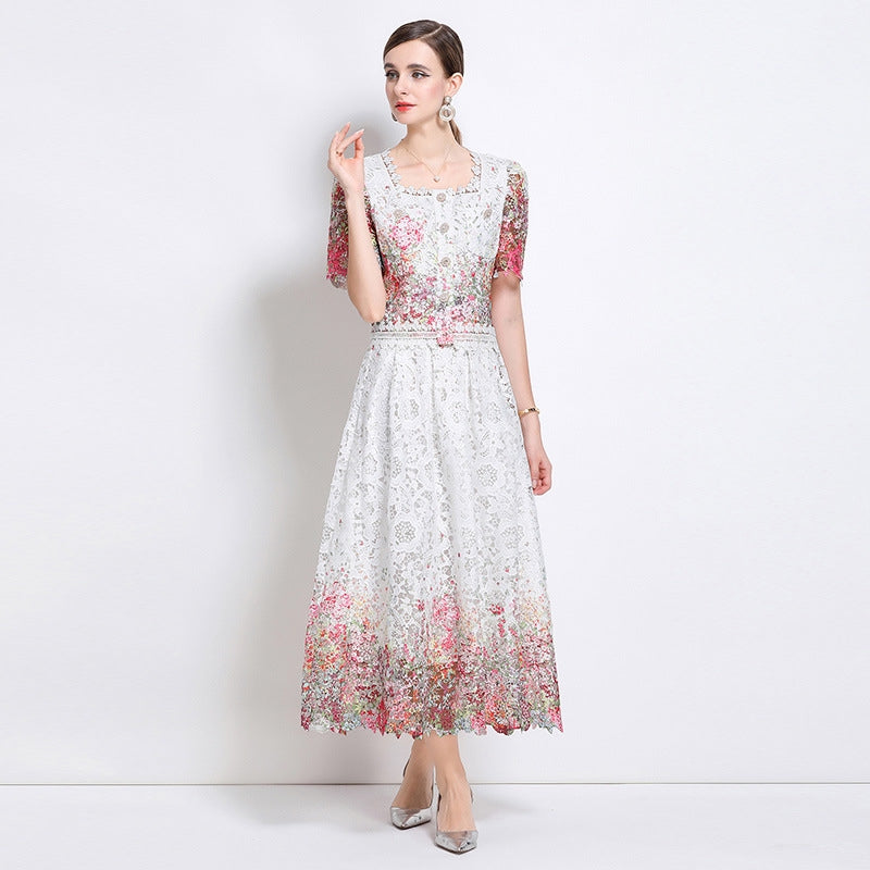 Rosabelle Petal Lace Dress