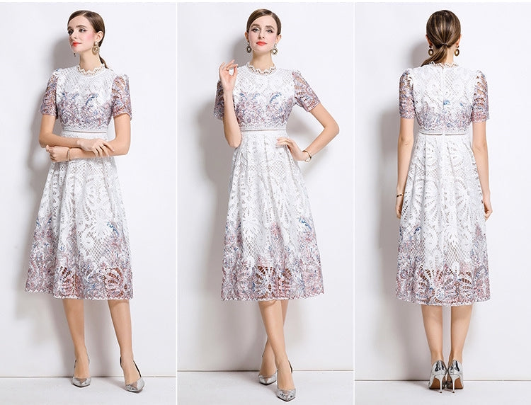Seraphina Lace Garden Dress