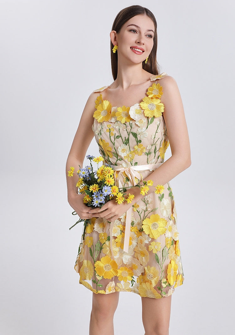 Bloom Aura Floral Dress