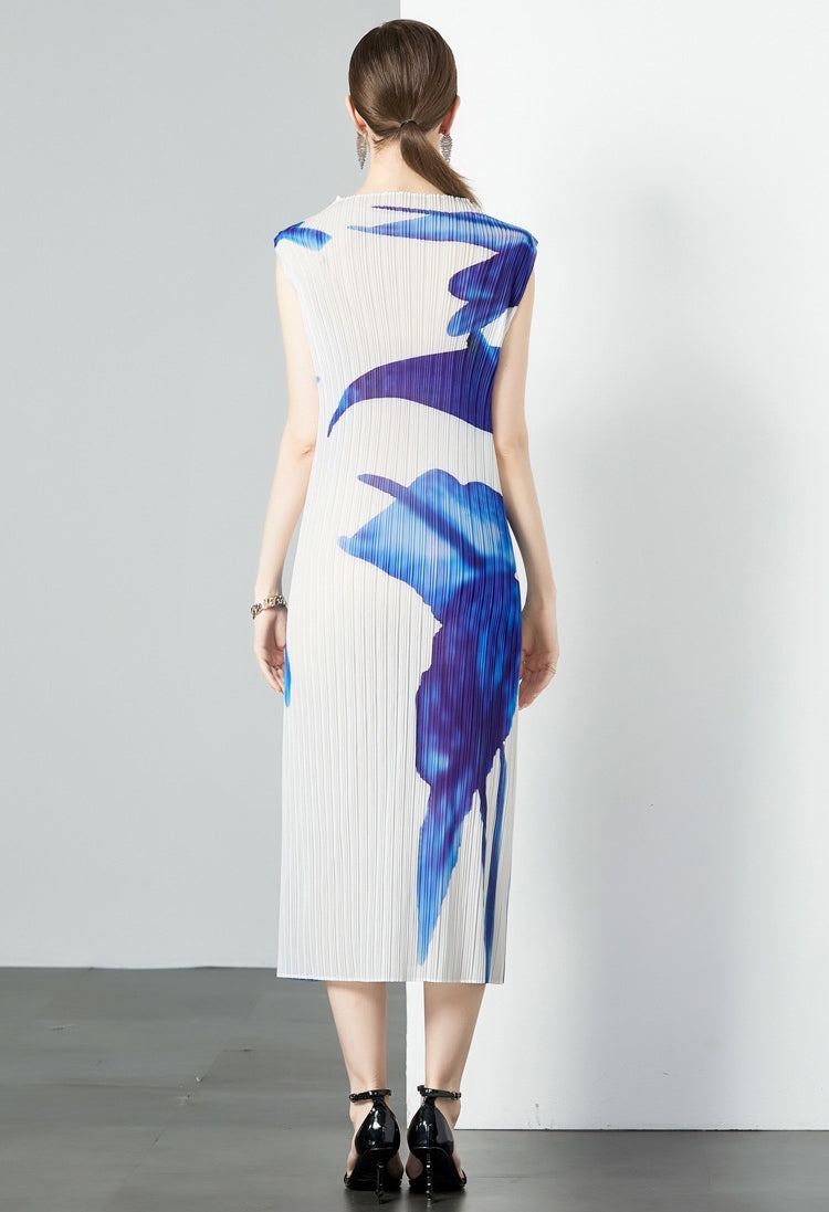 Dream Pleated Midi Dress