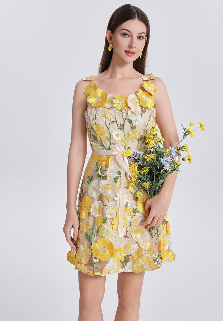Bloom Aura Floral Dress