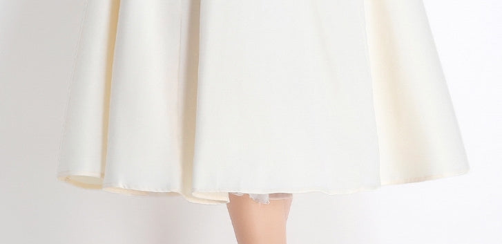 Apricot Sweetheart Midi Dress