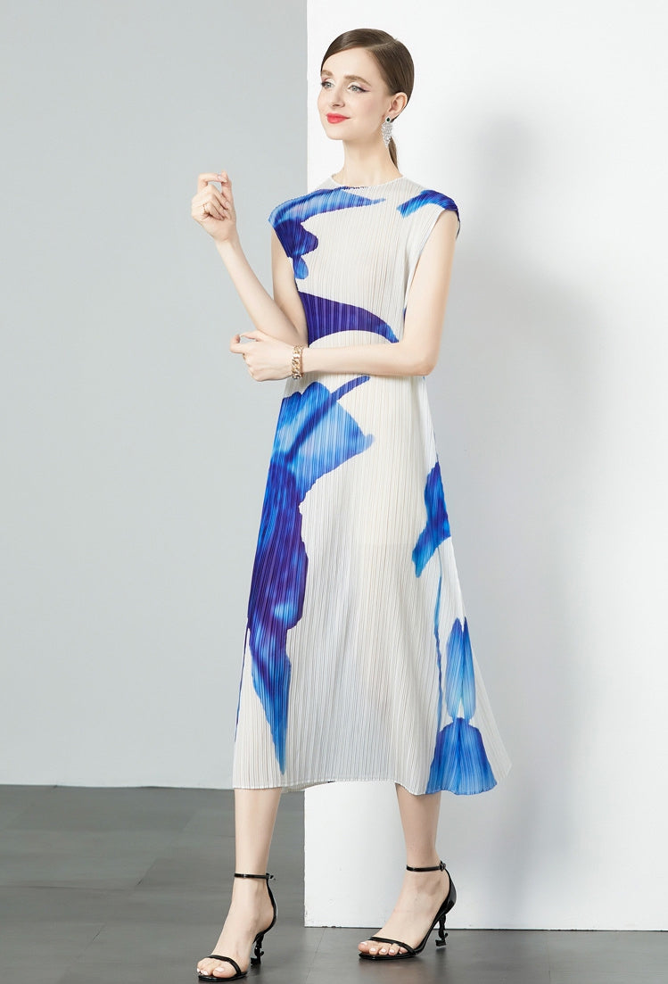 Dream Pleated Midi Dress