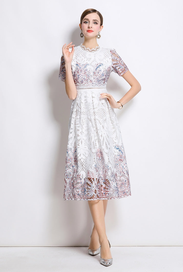 Seraphina Lace Garden Dress