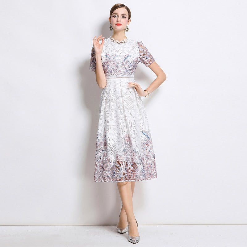 Seraphina Lace Garden Dress