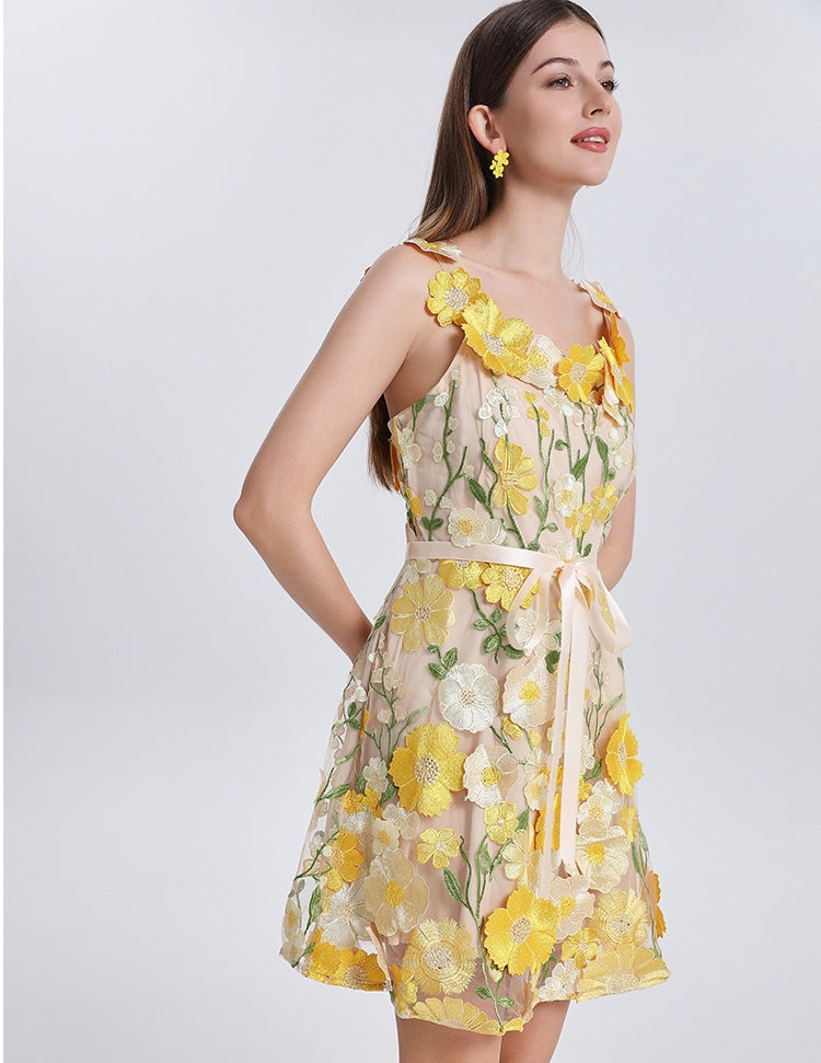 Bloom Aura Floral Dress
