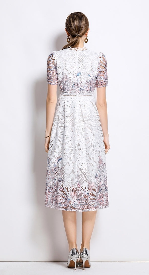 Seraphina Lace Garden Dress