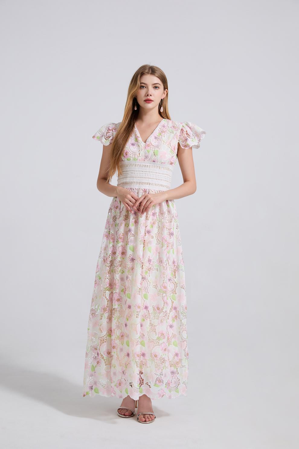 Garden Dream Maxi Dress - 915238273958_PINK