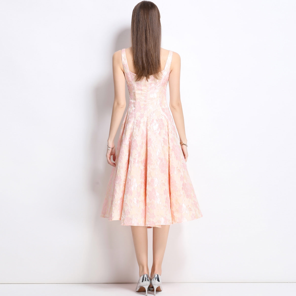 ANDRÉSD V line jacquard dress Jacquard Dress - Buy Jacquard Dress online in India