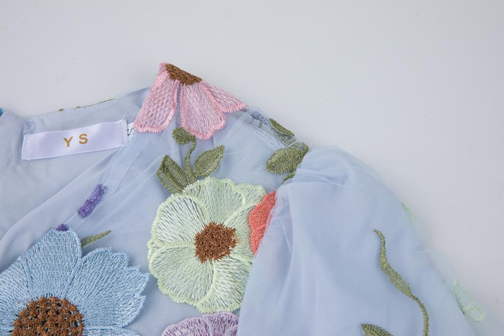 Blossom Elegance Midi Dress