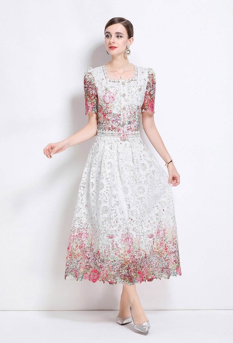 Rosabelle Petal Lace Dress