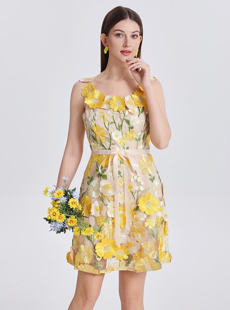 Bloom Aura Floral Dress
