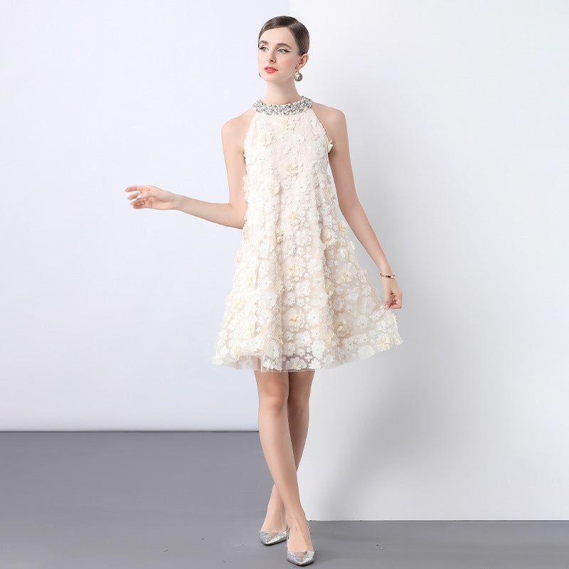 Bloom Floral Embellished Party Dress