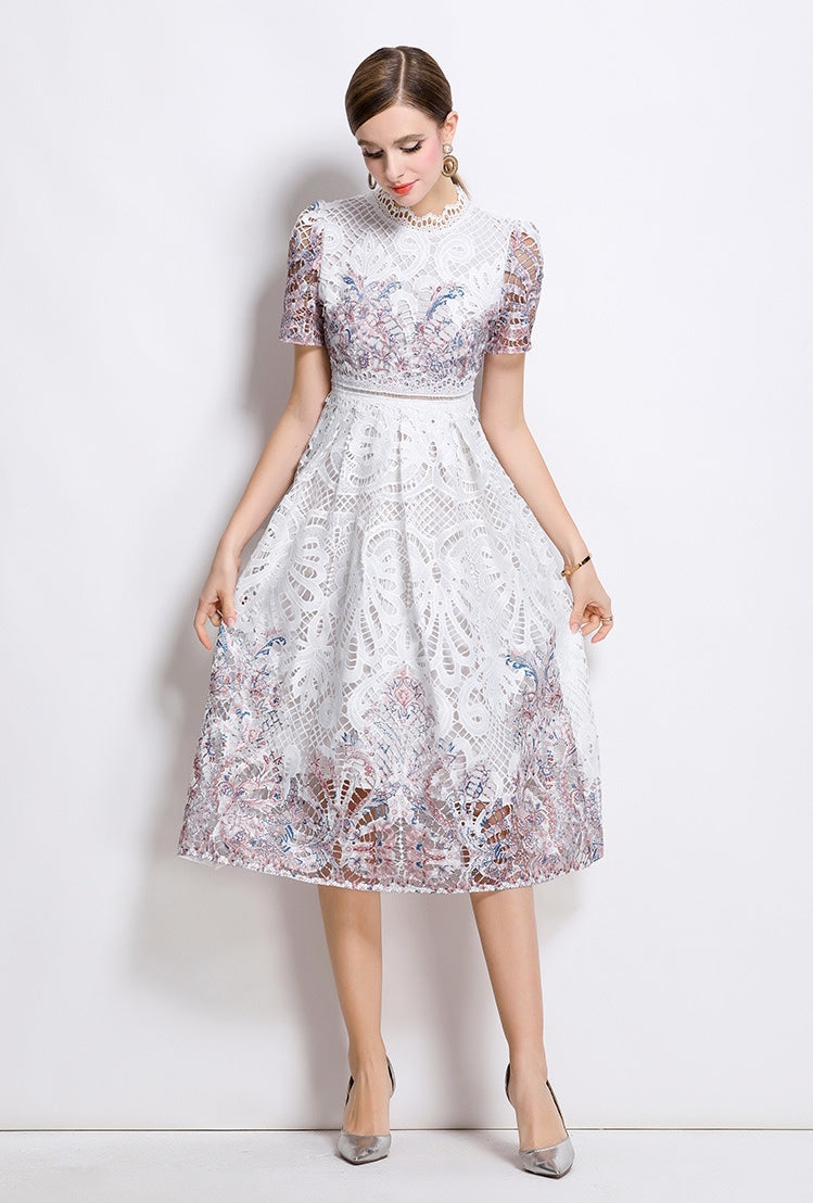Seraphina Lace Garden Dress