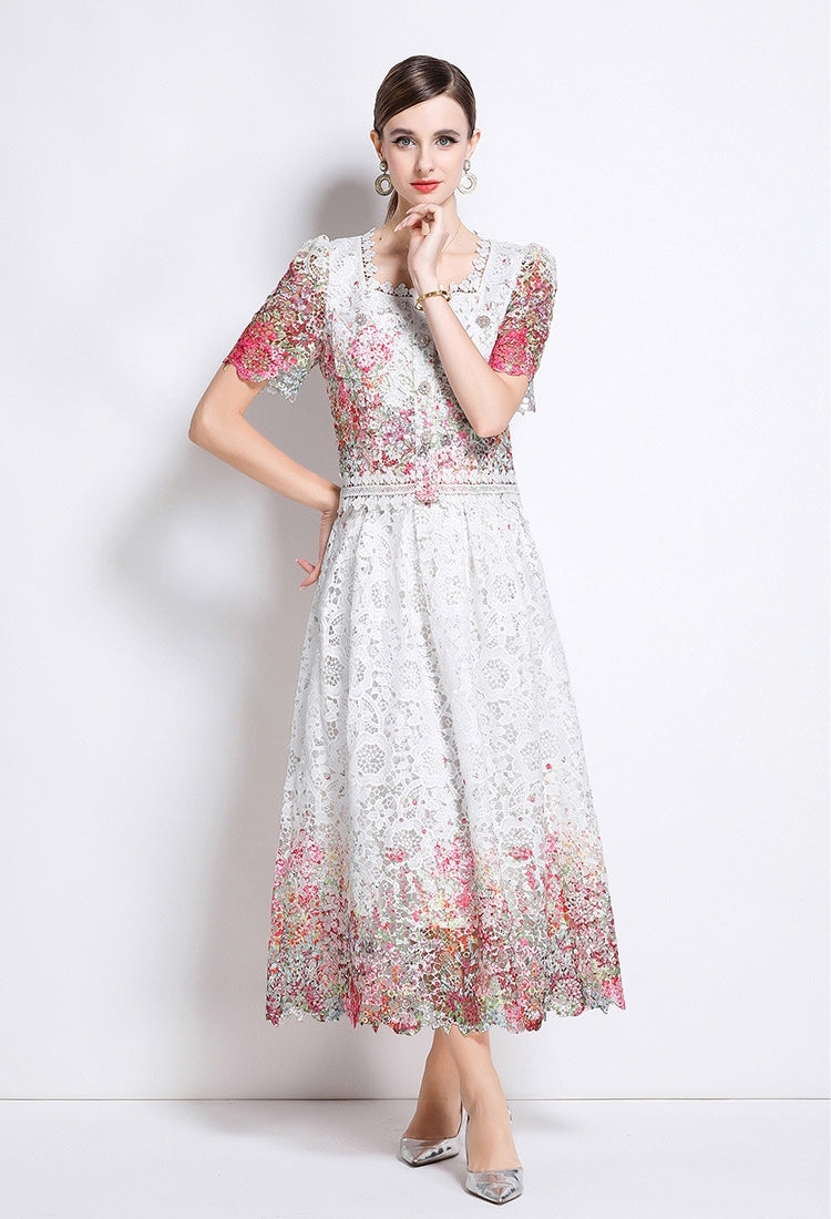 Rosabelle Petal Lace Dress