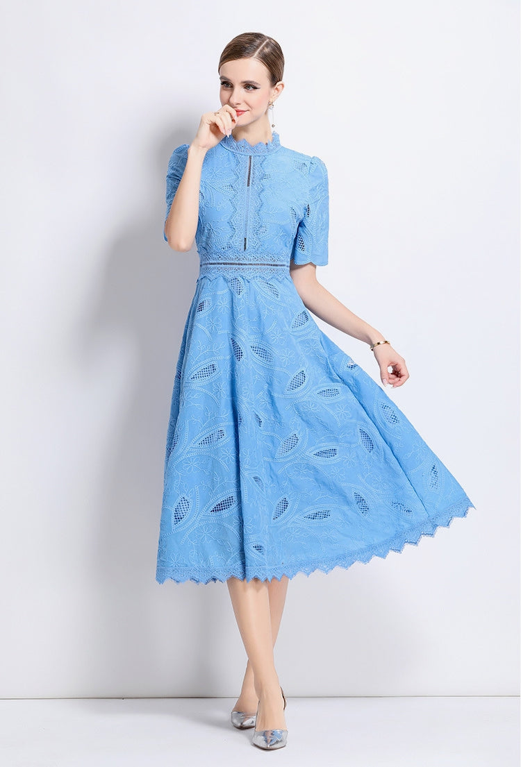 Bluebell Charm Lace Dress