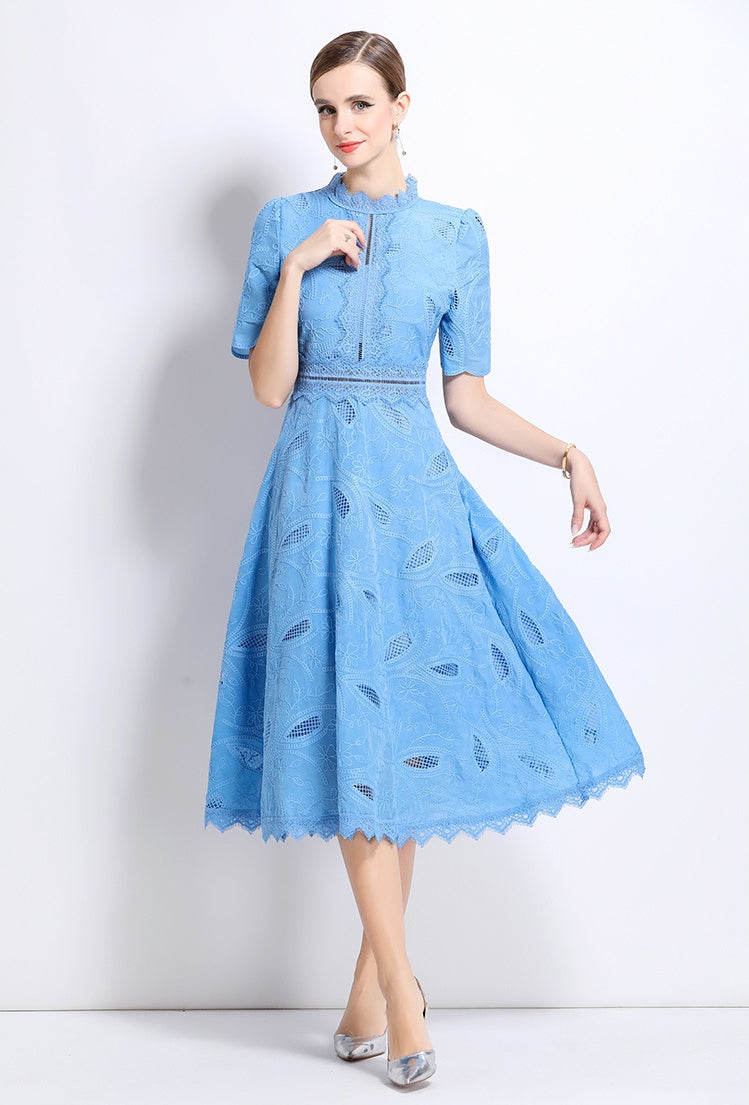 Bluebell Charm Lace Dress