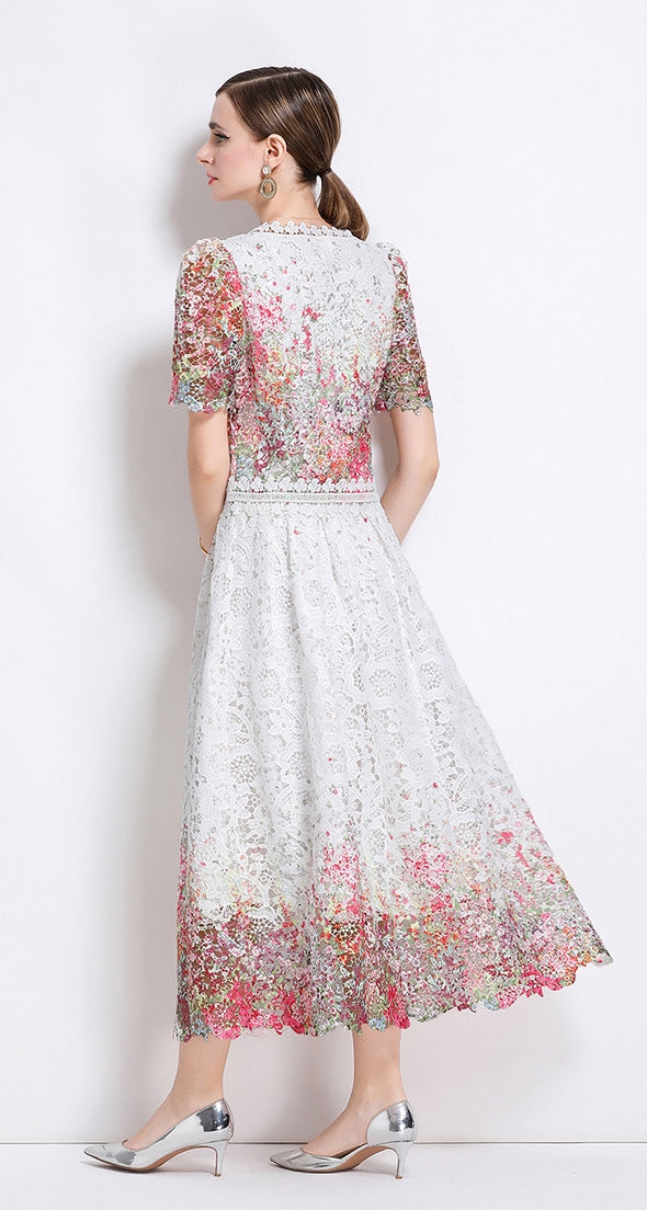 Rosabelle Petal Lace Dress