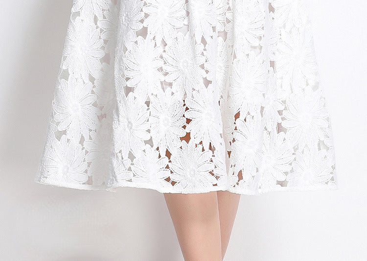 Floral Lace Two-Piece Midi Set -906455894976_WHITE