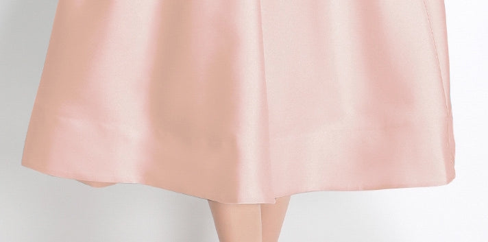 Blush Whisper Satin Midi Dress - 904961972192_PINK