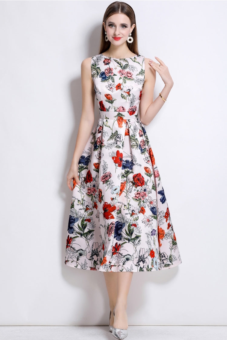 Garden Bloom Elegance Dress