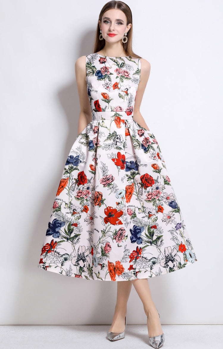 Garden Bloom Elegance Dress