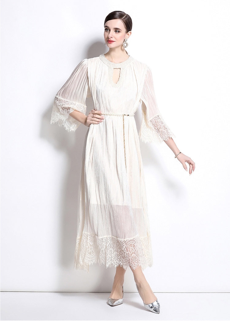 Blossom Elegance Midi Dress