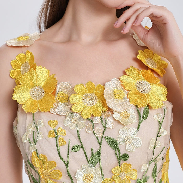 Bloom Aura Floral Dress