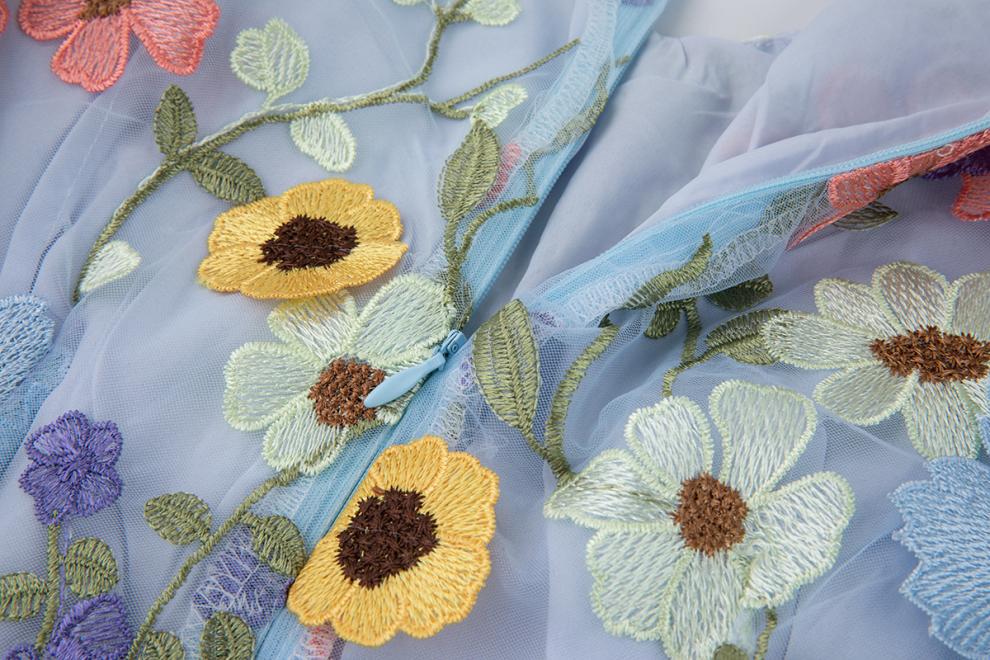 Blossom Elegance Midi Dress