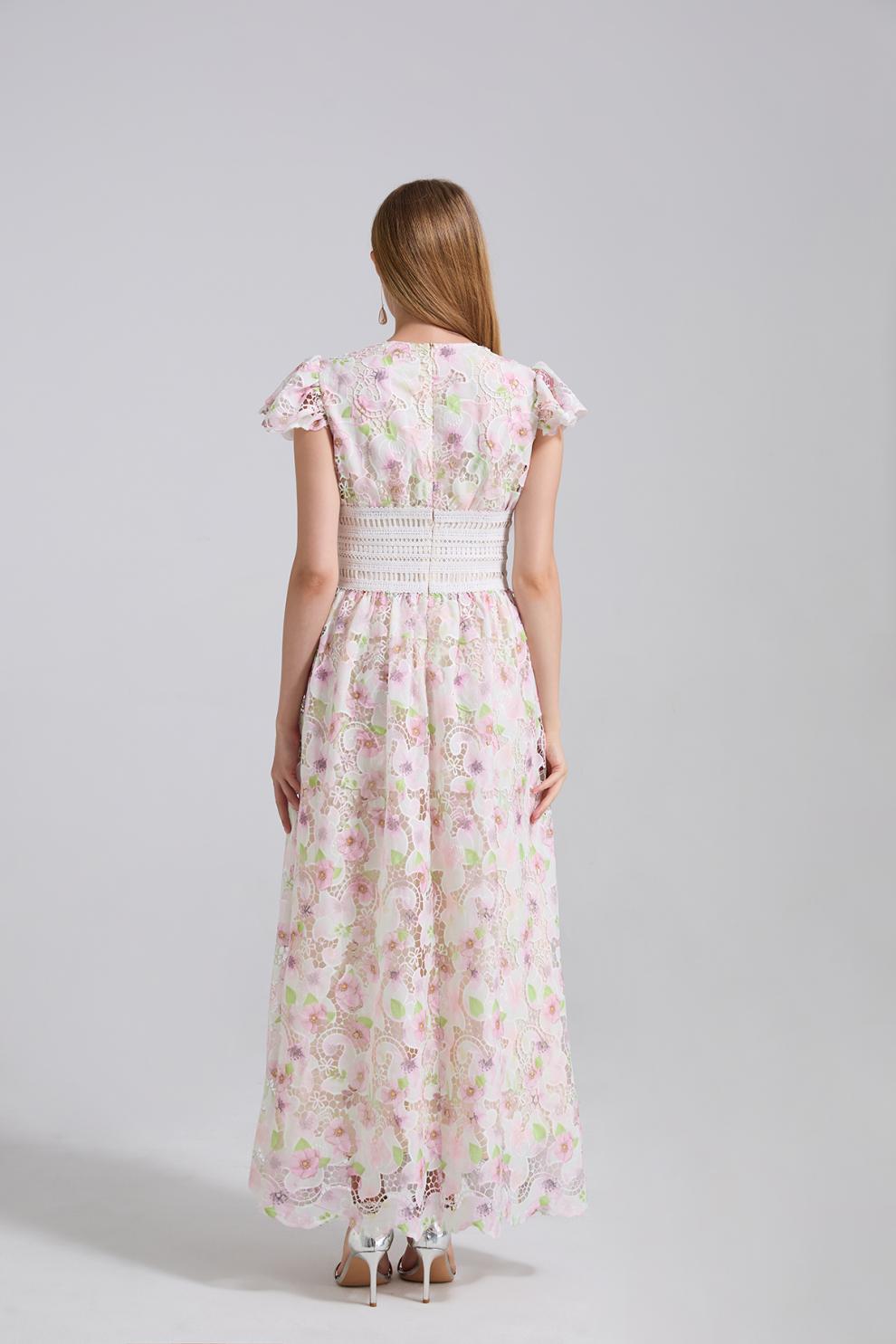 Garden Dream Maxi Dress - 915238273958_PINK