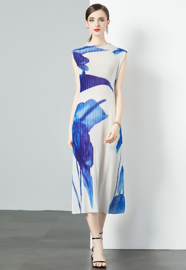 Dream Pleated Midi Dress