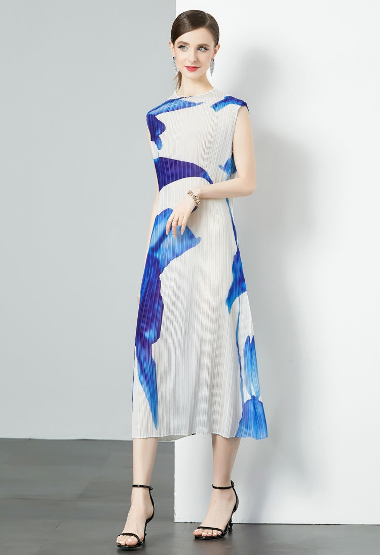 Dream Pleated Midi Dress