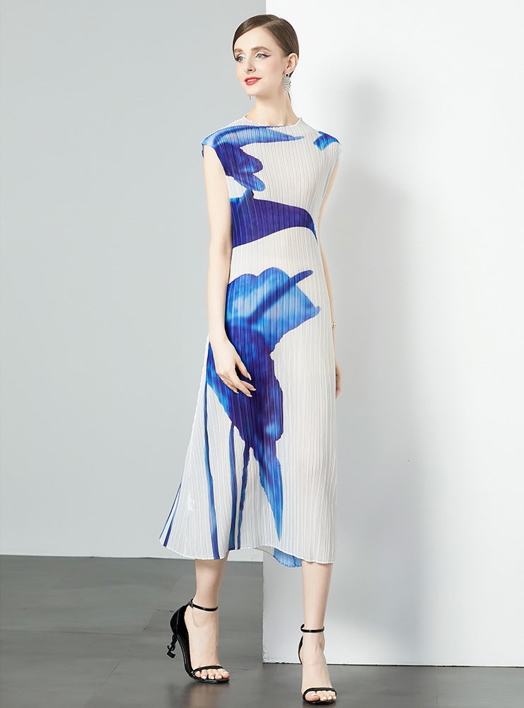 Dream Pleated Midi Dress