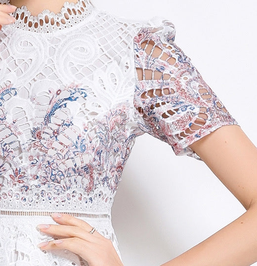 Seraphina Lace Garden Dress