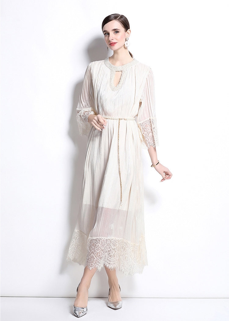 Blossom Elegance Midi Dress