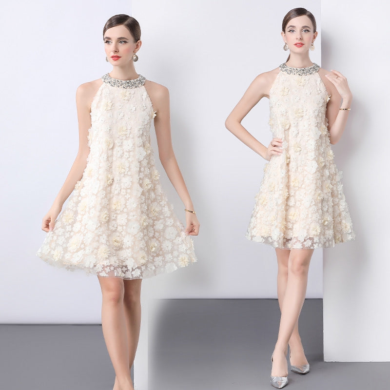 Bloom Floral Embellished Party Dress
