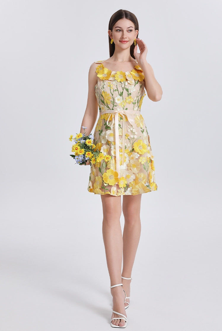 Bloom Aura Floral Dress