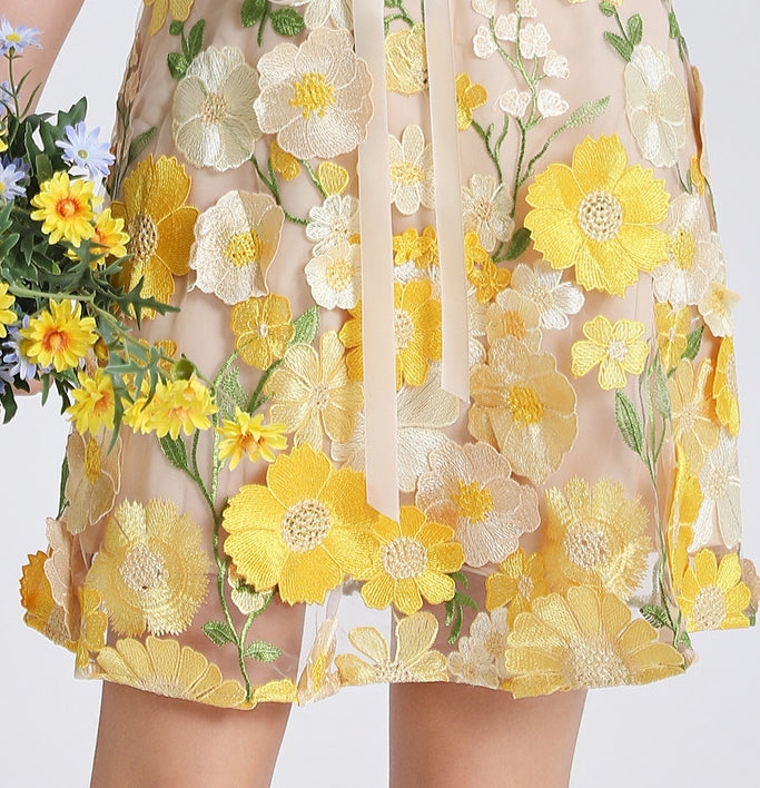 Bloom Aura Floral Dress