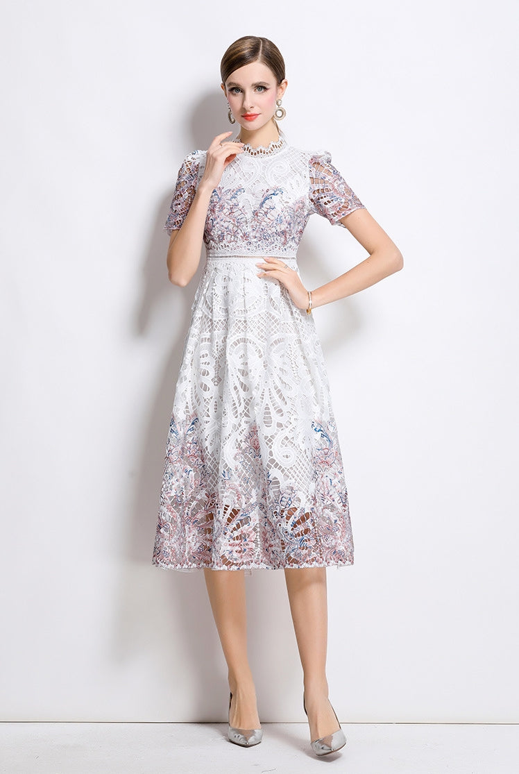 Seraphina Lace Garden Dress