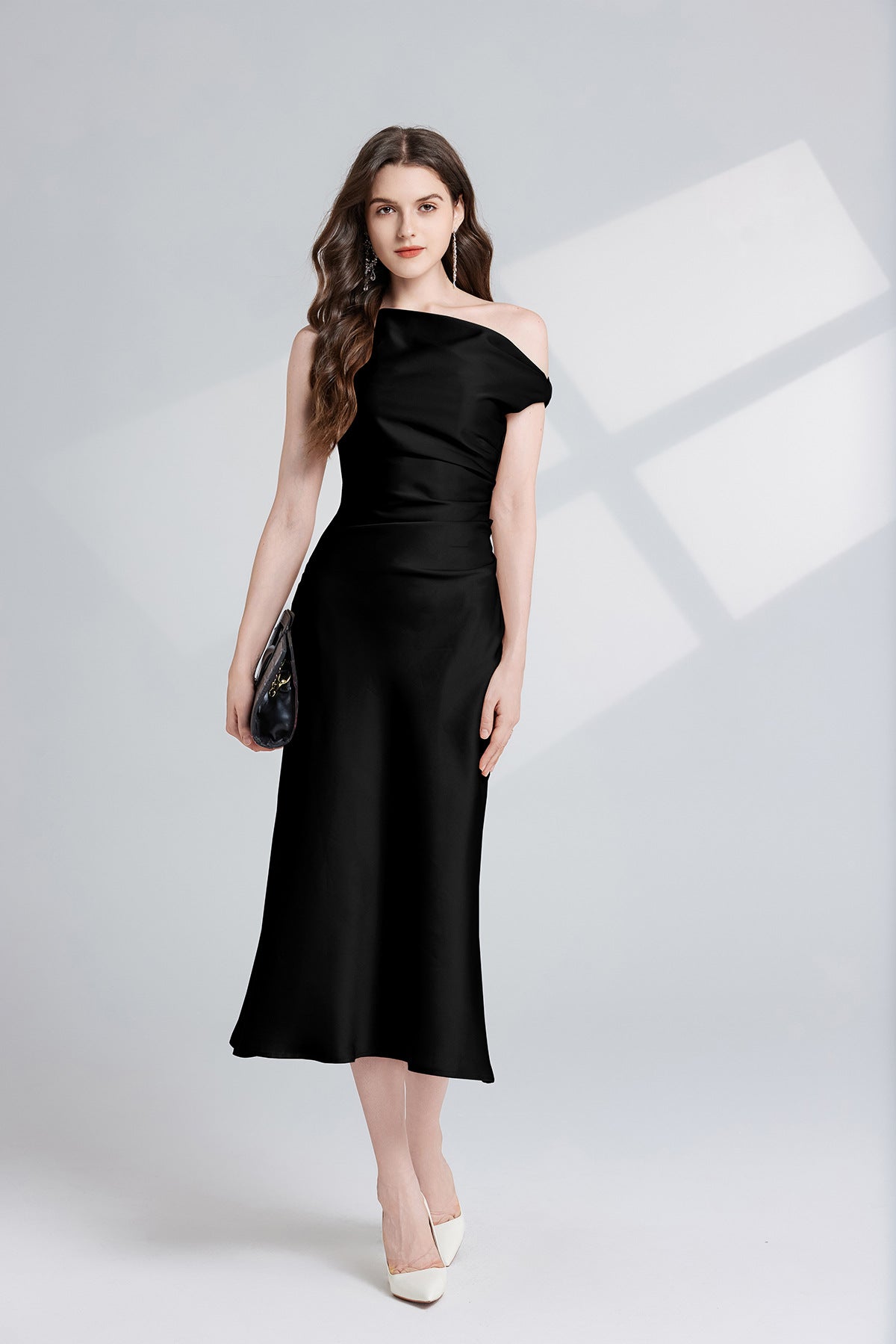 Satin Solstice Bodyfit Dress